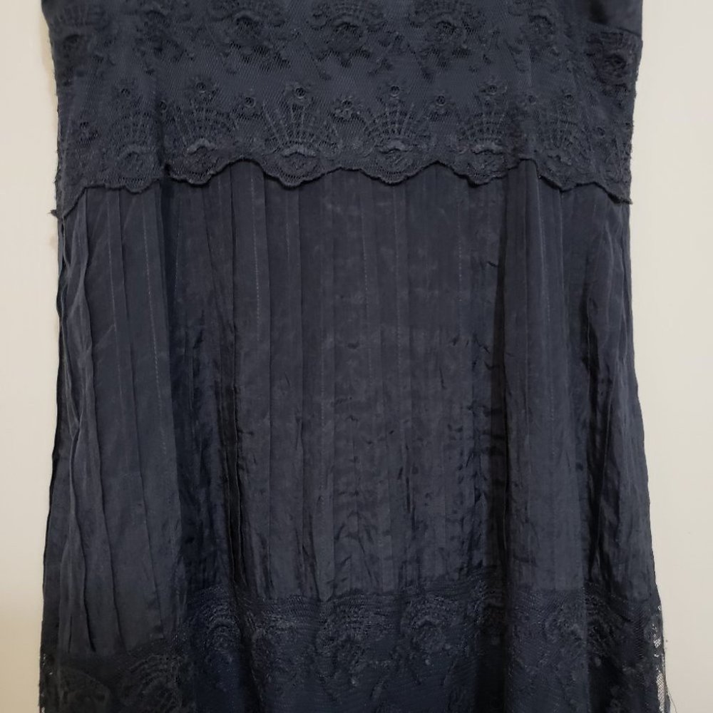 Ann Taylor Petites lace tiered halter dress Sz. 0P - Picture 9 of 12